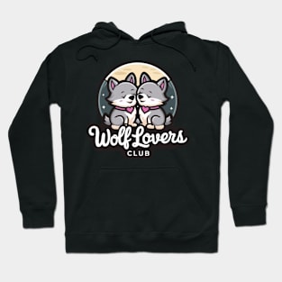 Wolf Lovers Club - Flaunt Your Love for Wolves Hoodie